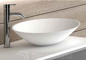 Lavabo ovalado solid surface