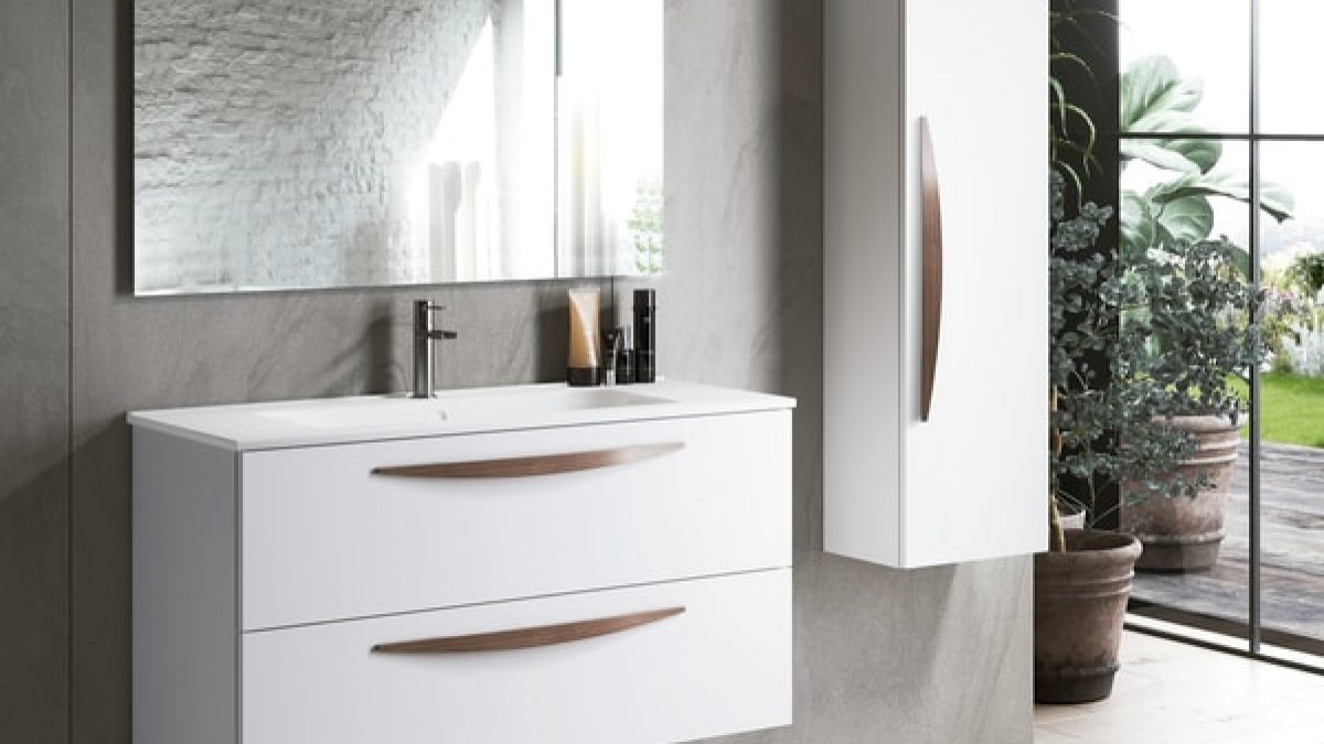 Un mueble de baño de pared  Muebles de baño, Decoración de unas