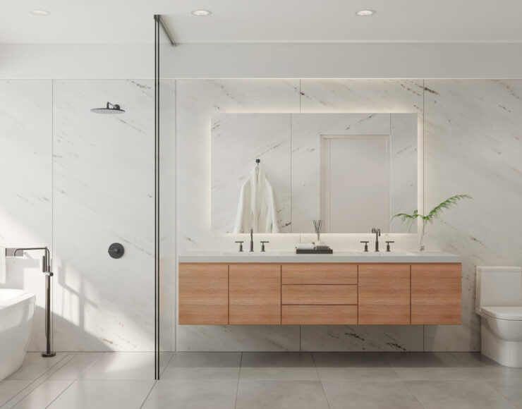 baños modernos con ducha